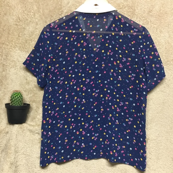 Women’s floral-print blouse - Picture 2 of 3